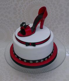 Happy Birthday Shoe Cake