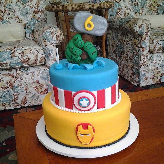 Marvel Birthday Cake Ideas