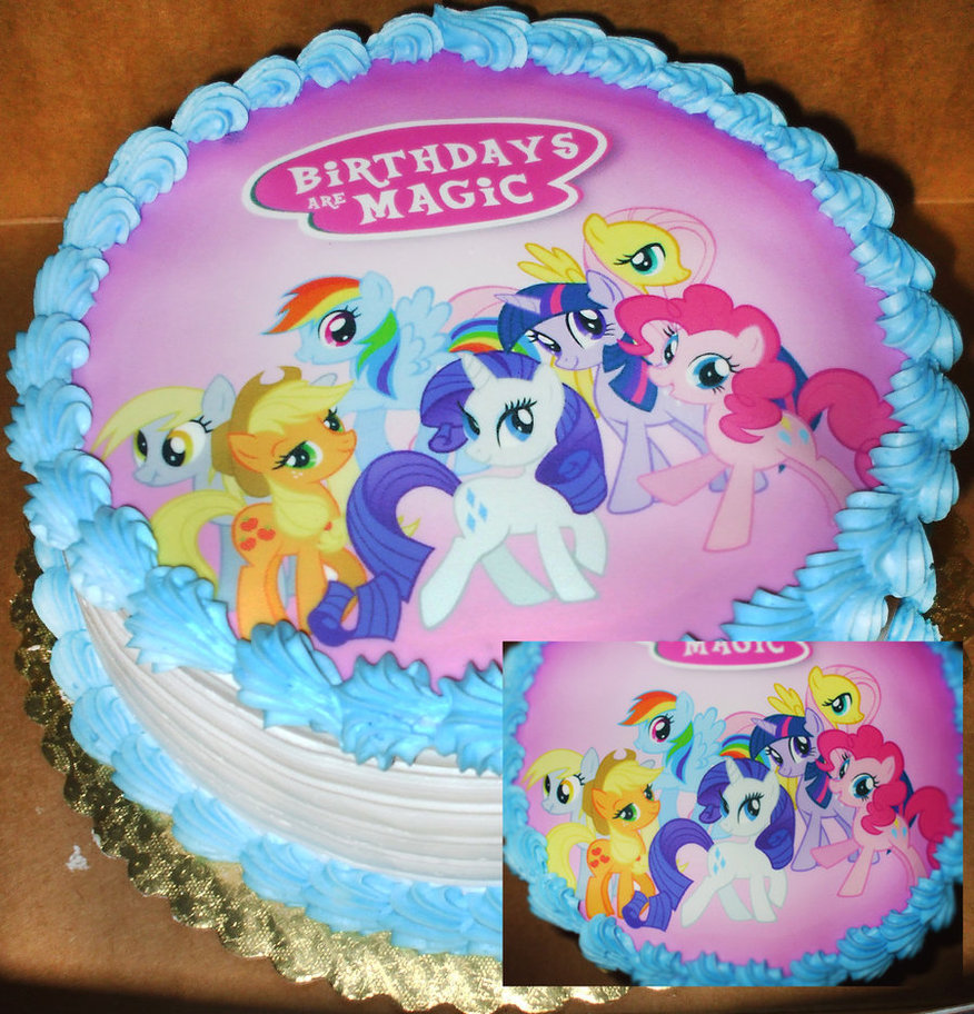 13 Photos of Ideas For My Little Pony Friendship Is Magic Cakes