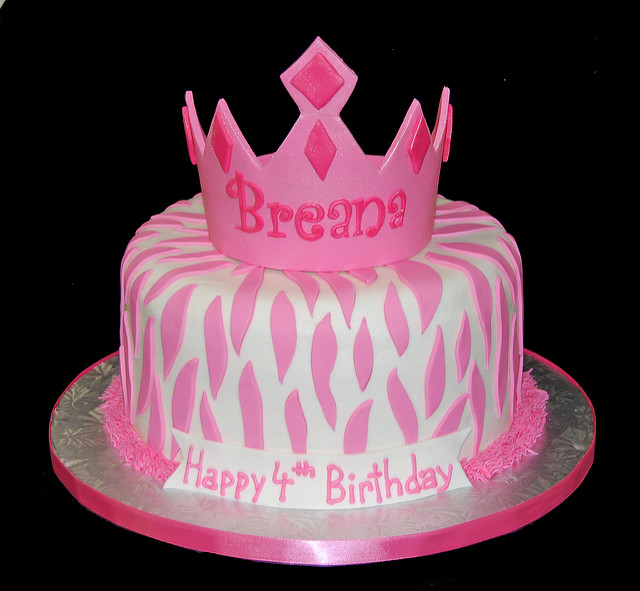 12 Photos of Zebra Print Birthday Cakes With Tiaras