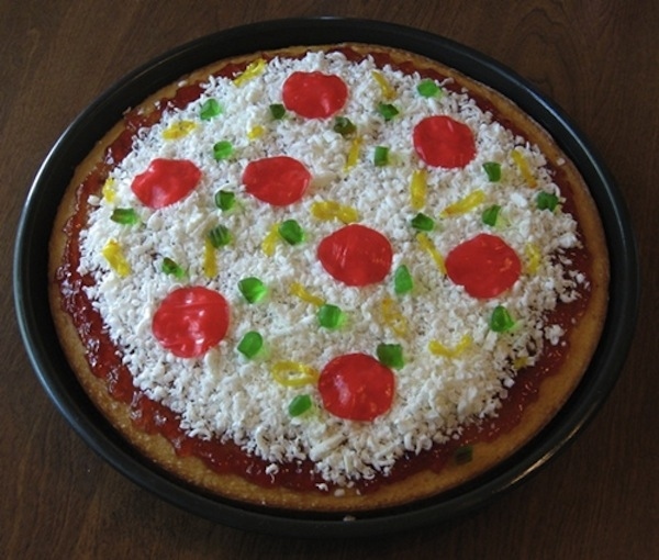 Pizza Birthday Cake