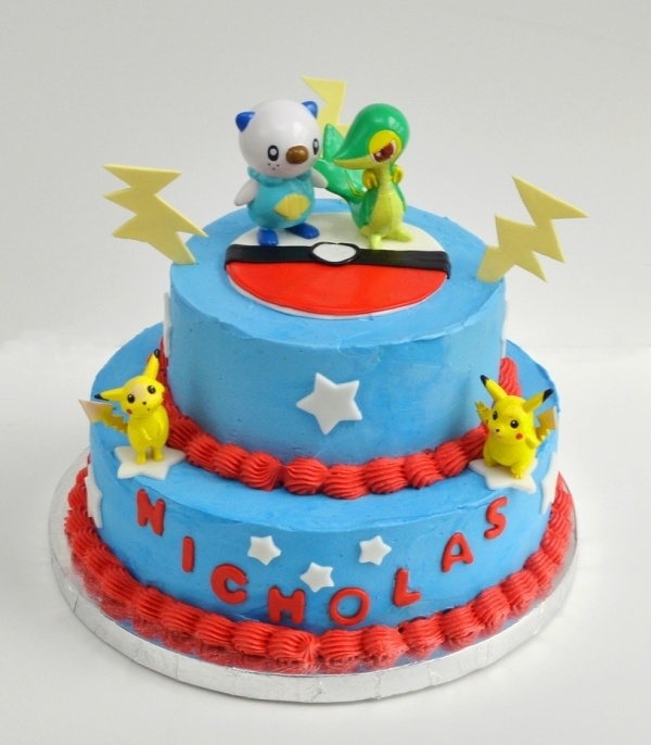 Pokemon Birthday Cake