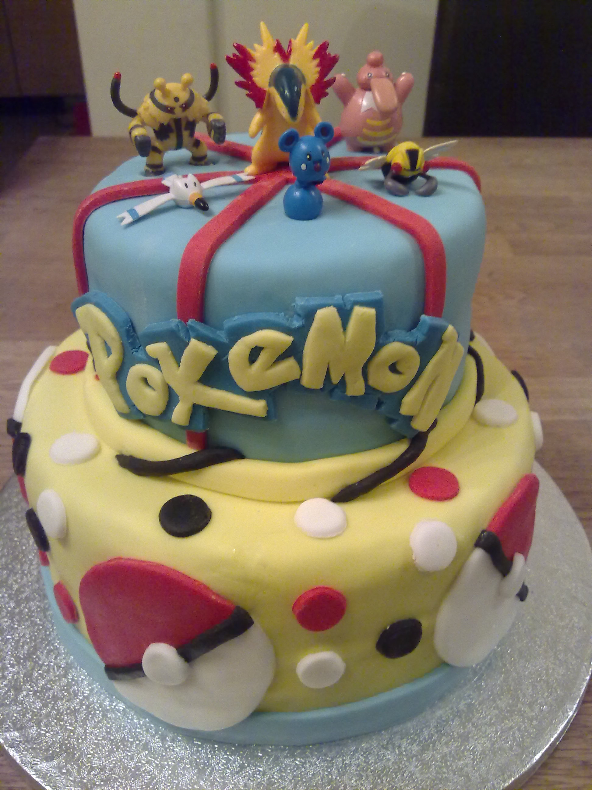 Pokemon Birthday Cake