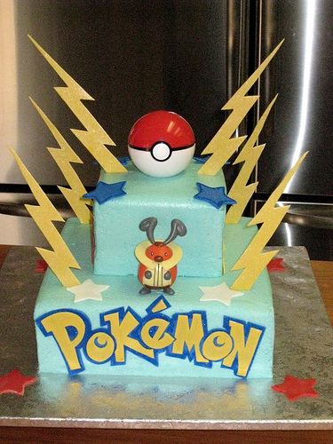 Pokemon Birthday Cake