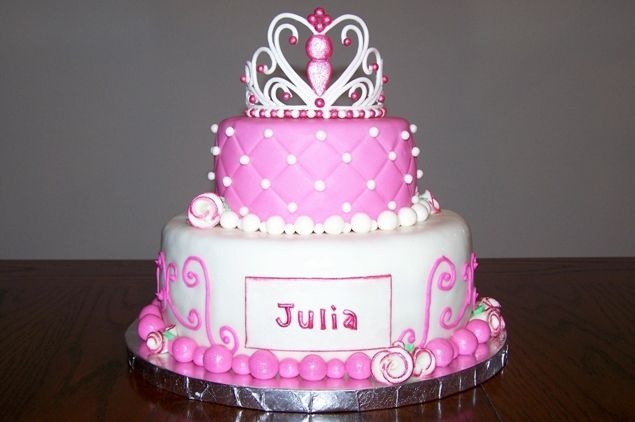 Princess 2nd Birthday Cake