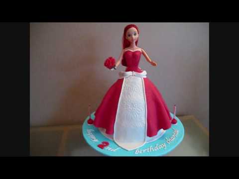 Princess Ariel Doll Cake