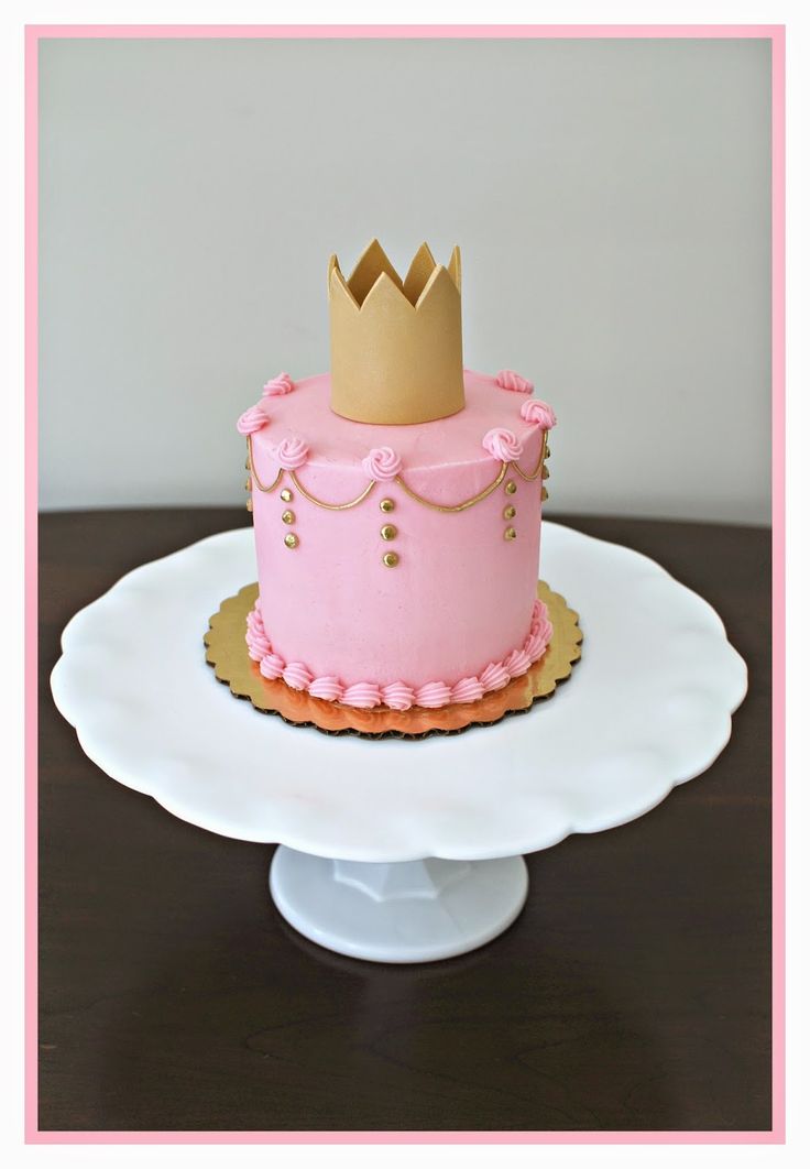 Princess Smash Cake