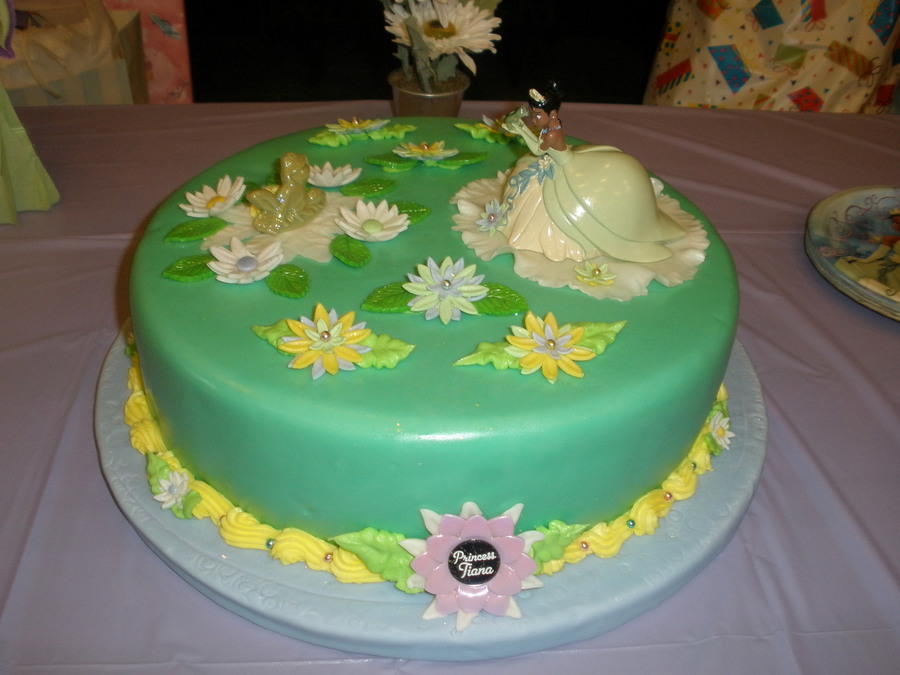 Princess Tiana Birthday Cake