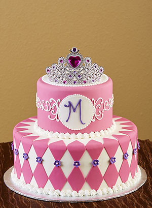 Princess Tiara Birthday Cake