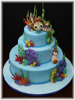 Sea Turtle Cake