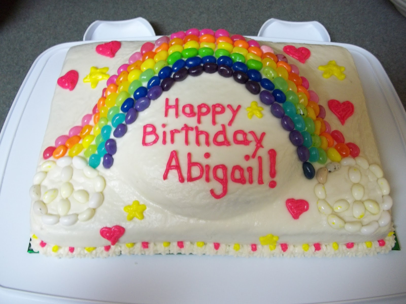 Sign Happy Birthday Abigail