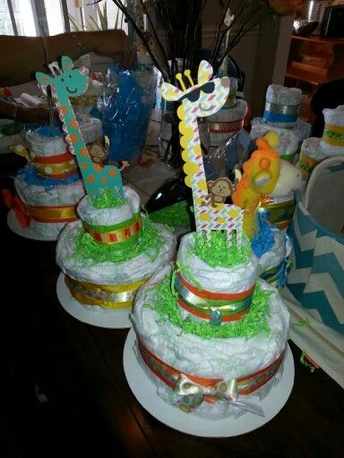 Small Diaper Cake