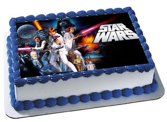 Star Wars Birthday Cake