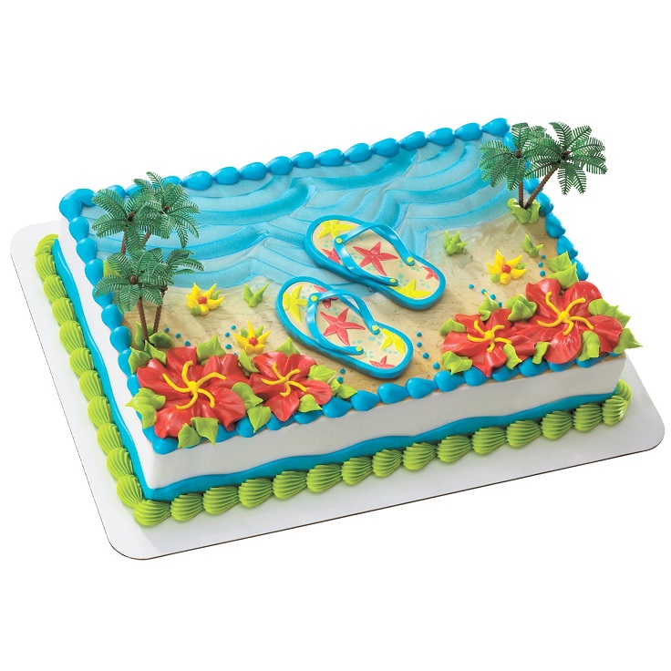 Summer Flip Flop Cake Publix