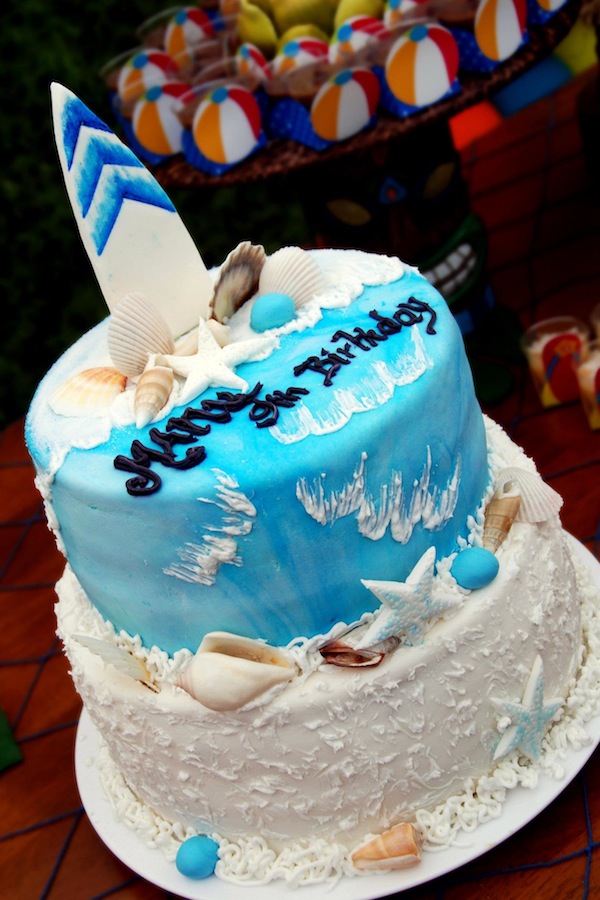 Surf Themed Birthday Party Ideas