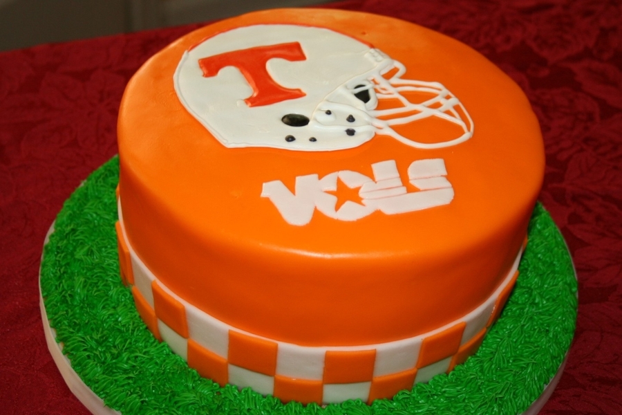 Tennessee Vols Birthday Cake