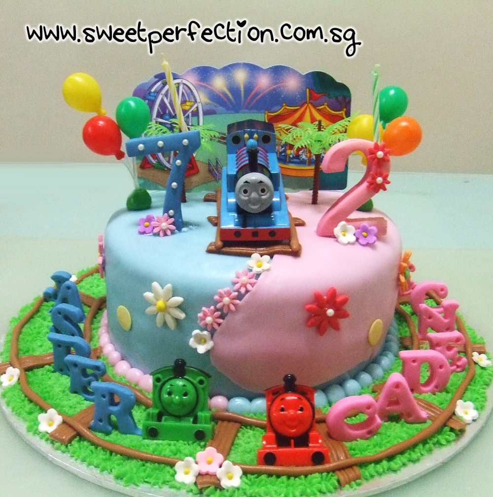 Thomas the Train Birthday Cake