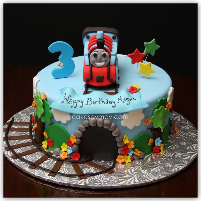 Thomas Train Birthday Cake