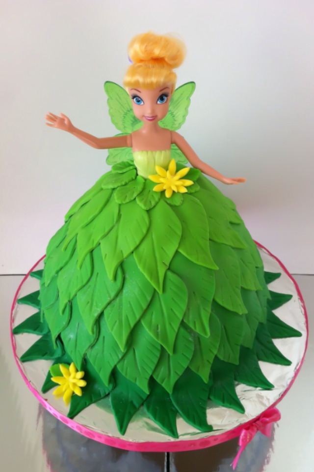 Tinkerbell Fondant Cake