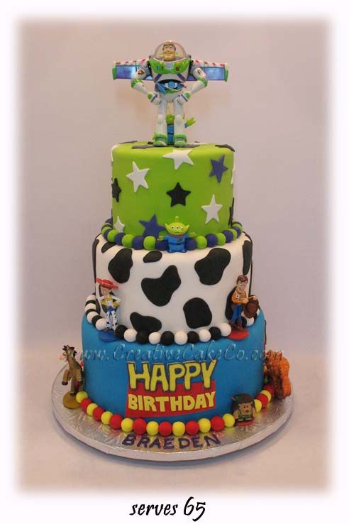 Toy Story Birthday Cake