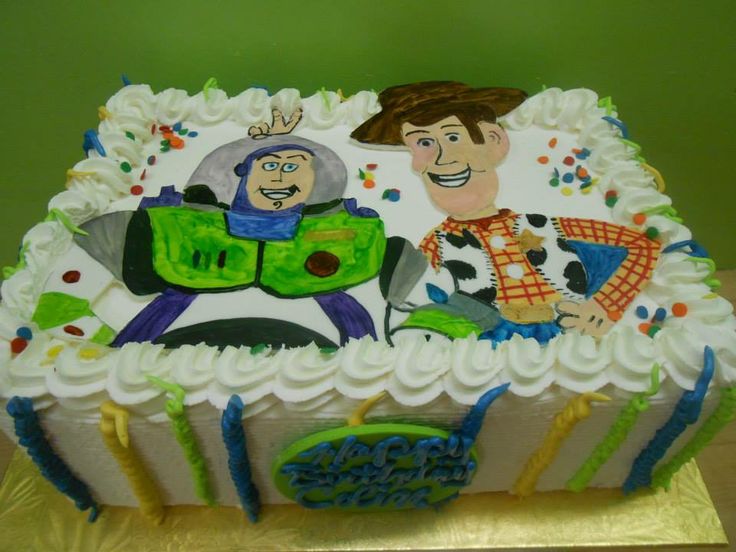 Toy Story Sheet Cake