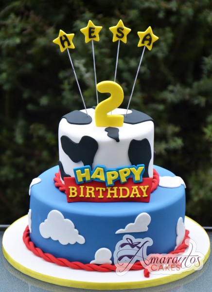 11 Photos of Toy Story 2 Tier Birthday Cakes