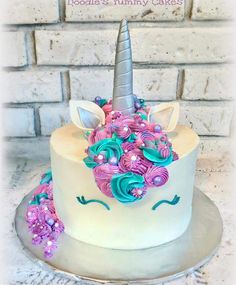 Unicorn Birthday Cake