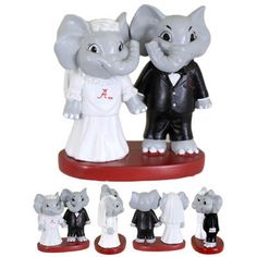 University of Alabama Wedding Cake Topper