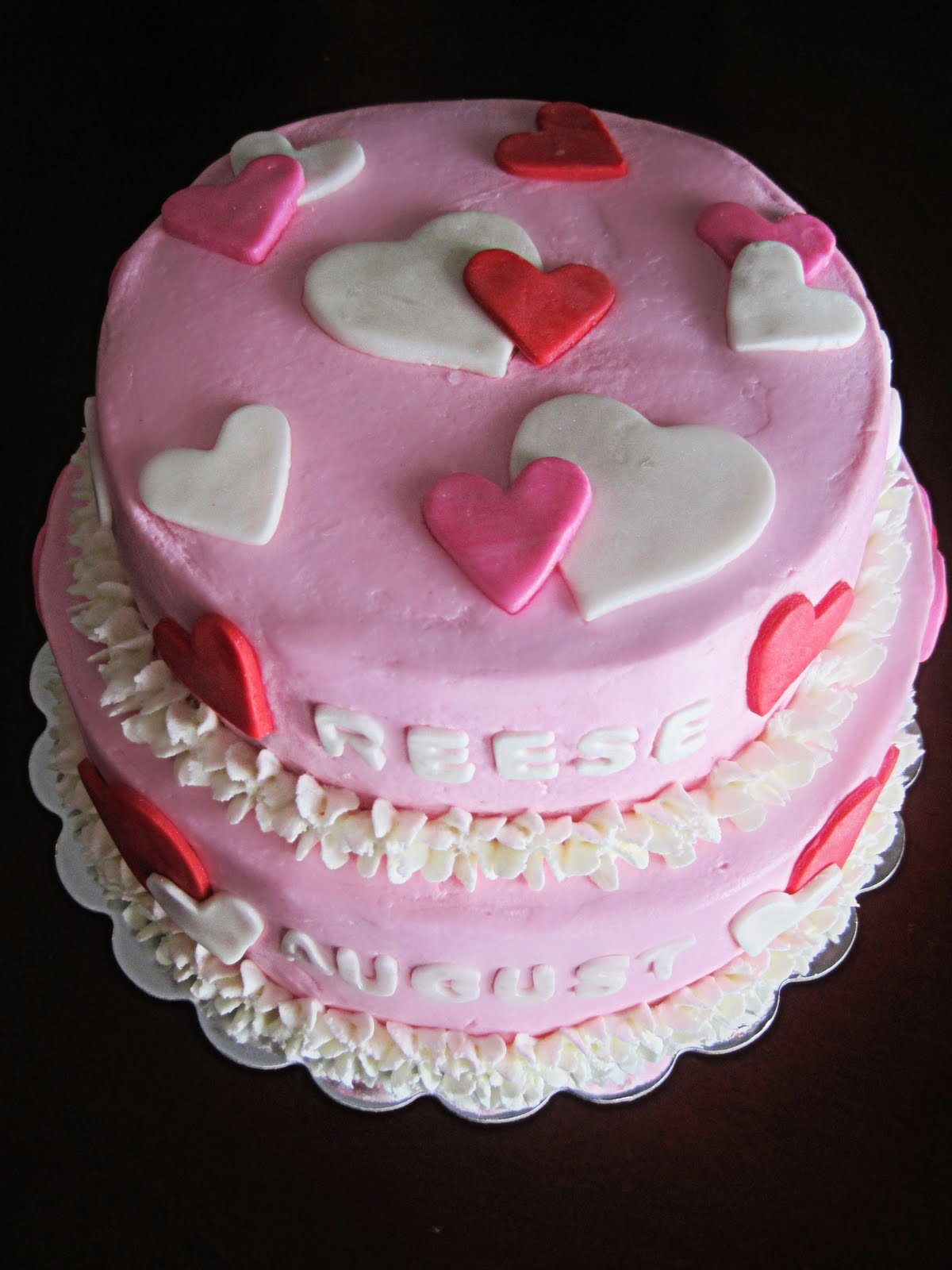 Valentine's Birthday Cake