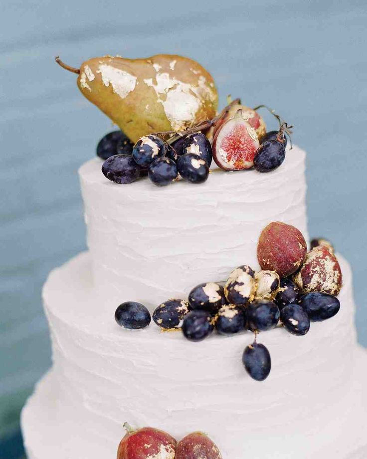 Wedding Cake with Fruit