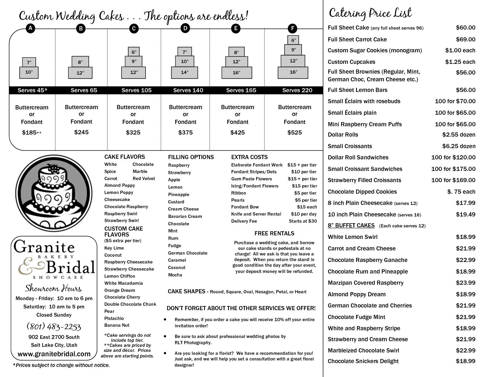 Wedding Sheet Cake Price