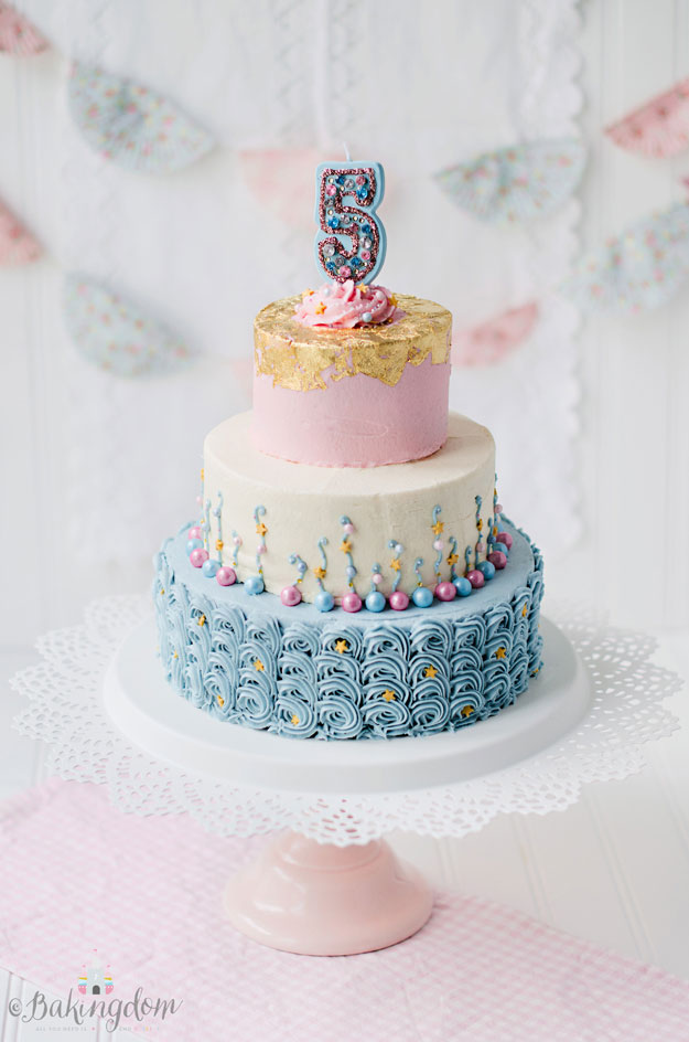 Whimsical Birthday Cake