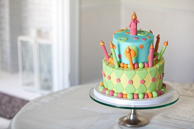 Whimsical Birthday Cake