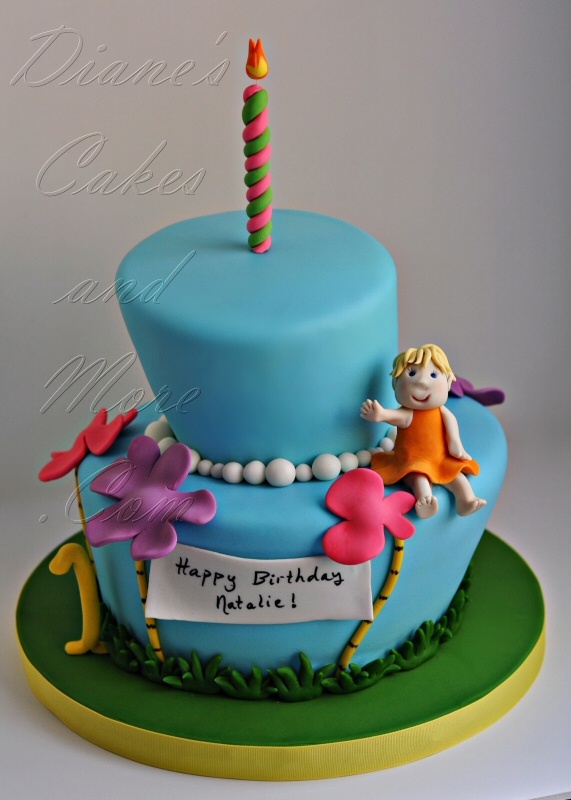 Whimsical Birthday Cake