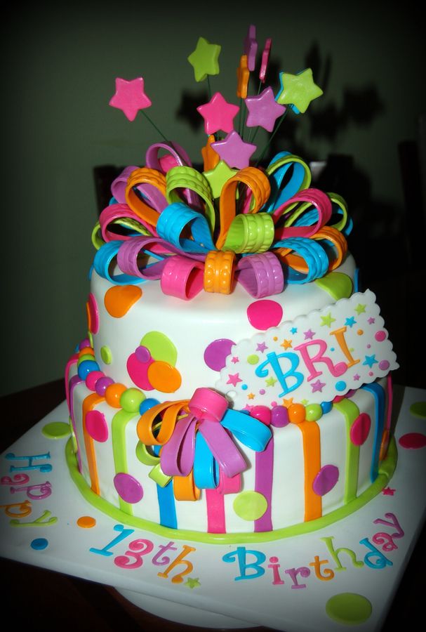 13th Birthday Cake Ideas for Girls