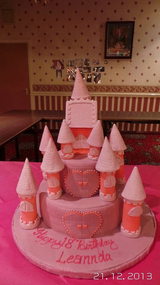 18th Birthday Princess Cake