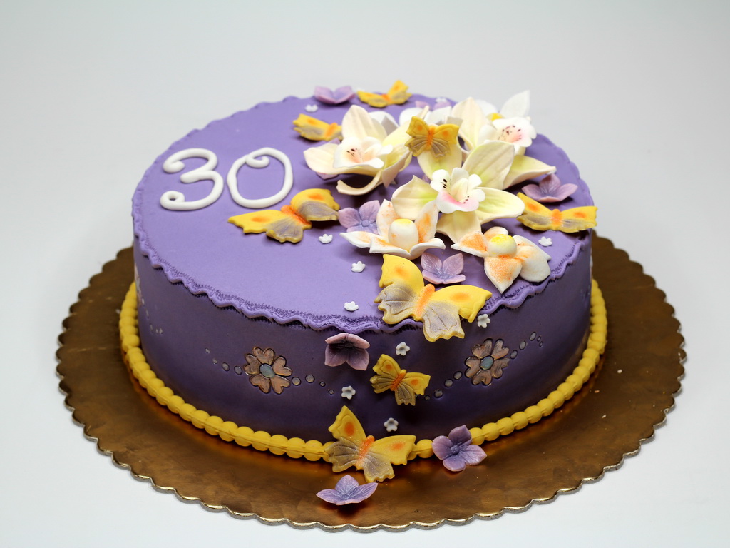 30th Birthday Cake Designs