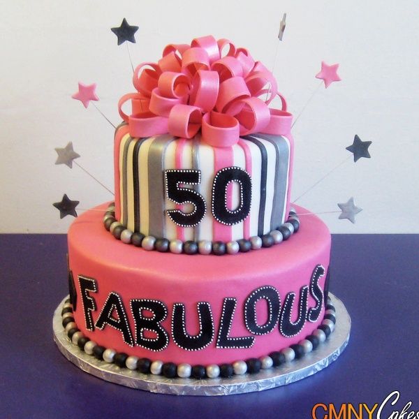 50th Birthday Cake Ideas for Women