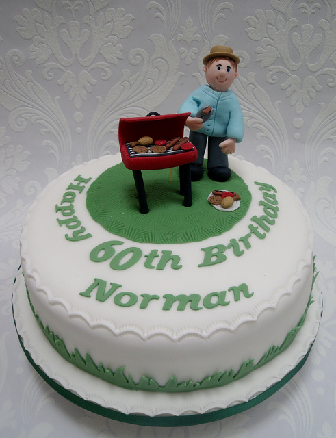 60th Birthday Cake