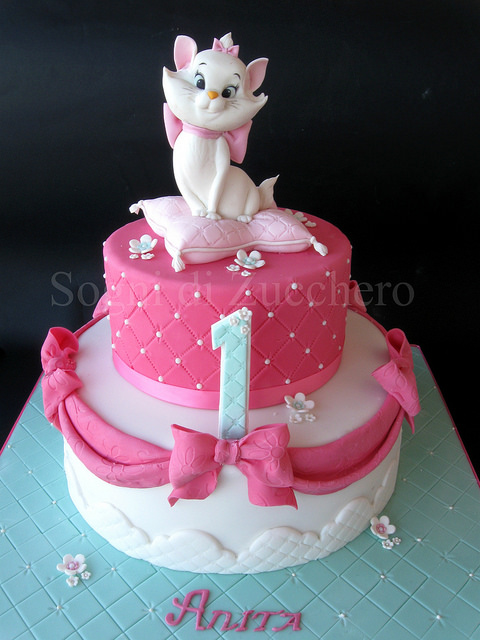 11 Photos of Marie From Aristocats Birthday Cakes