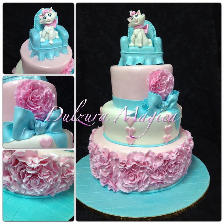 Aristocats Marie Birthday Cake