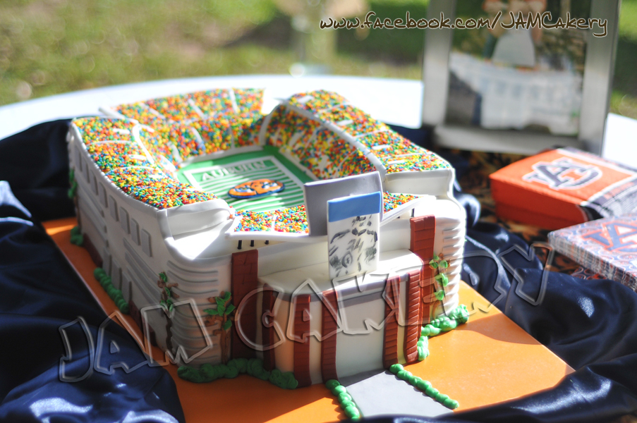 Auburn Football Grooms Cake