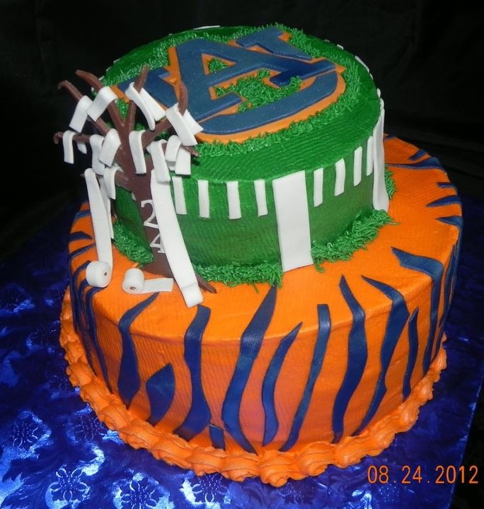 Auburn University Football Cake