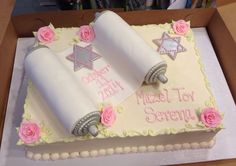 Bat Mitzvah Sheet Cake