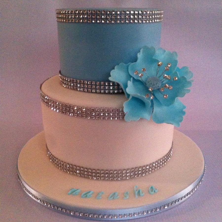 Birthday Cake with Bling