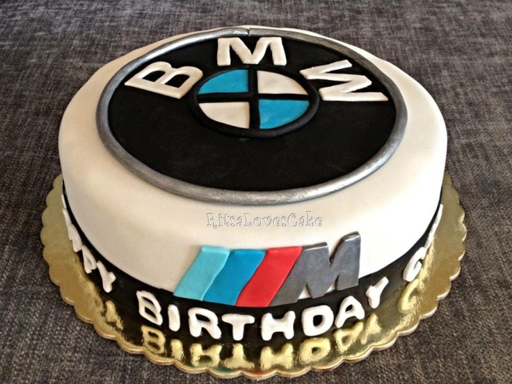 BMW Birthday Cake