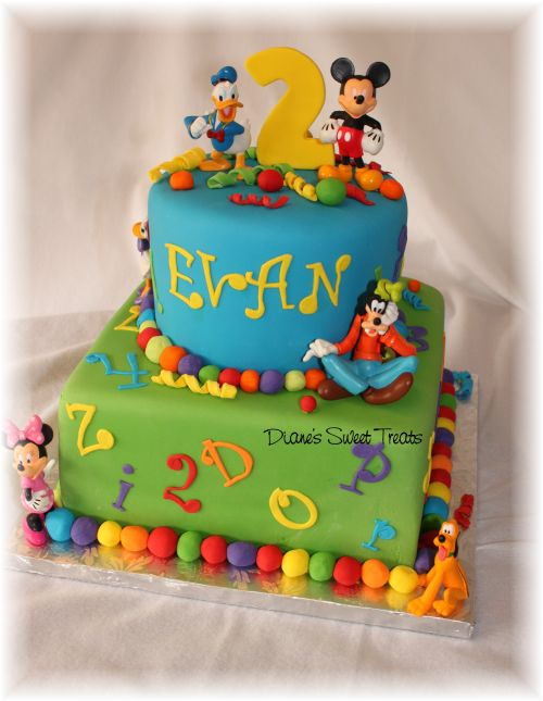 Boy 2nd Birthday Cake