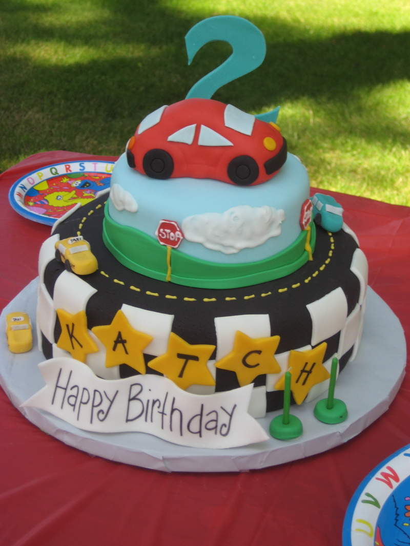 Boys 2nd Birthday Cake Ideas