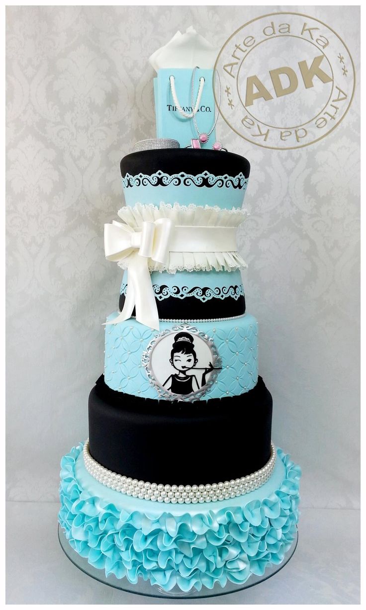 Breakfast at Tiffany Cake