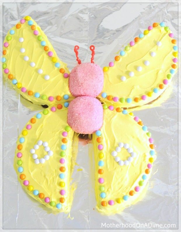 Butterfly Birthday Cake Idea